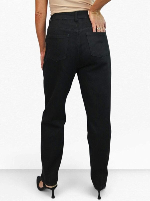 Paulo Due Women's High Waist Balloon Barrel Leg Stretch Denim Jeans