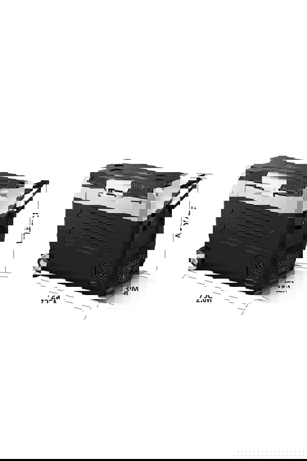 Living and Home 30L Compressor Car Refrigerator with APP Control