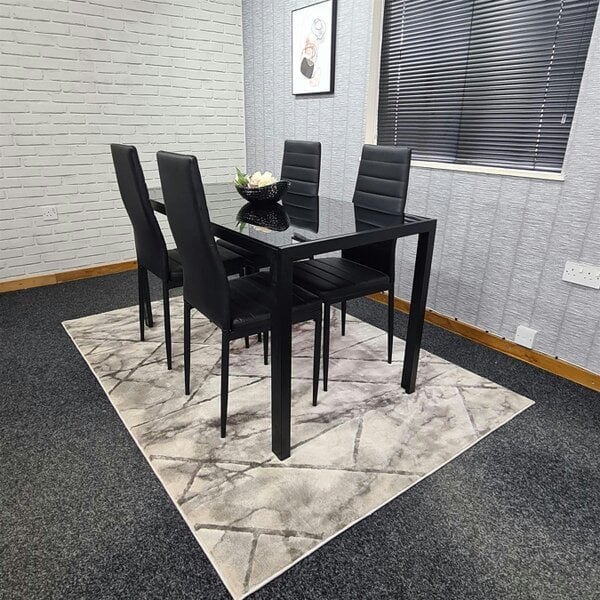 Kosy Koala Dining Table Set with 4 Chairs Dining Room and Kitchen table set of 4