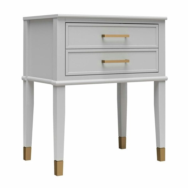 Dorel Home Westerleigh End Table Dove Grey