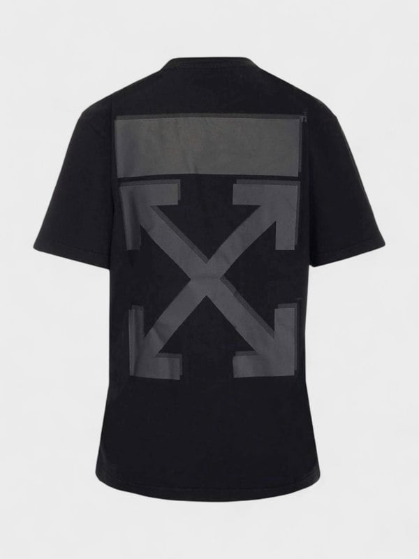 Off-White Rubber Arrow Regular Tee Black - Womens