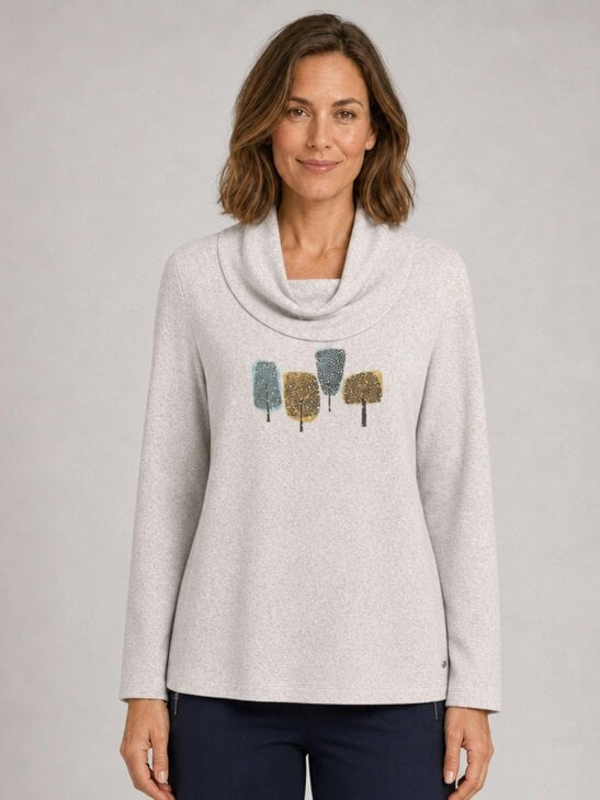TIGI Tree Placement Cowl Neck.