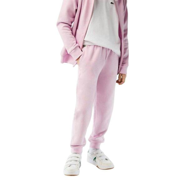 Lacoste Childrens/Kids Embroidered Logo Jogging Bottoms - Pink - 