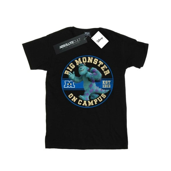 Disney Mens Monsters University Monster On Campus T-Shirt - Black