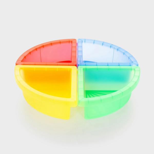 tickit Discovery Colour Quadrant Trays