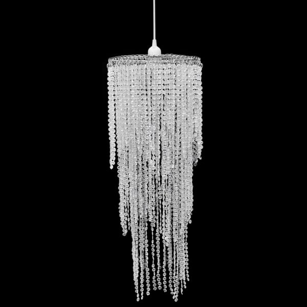 Berkfield Crystal Pendant Chandelier 26 x 70 cm
