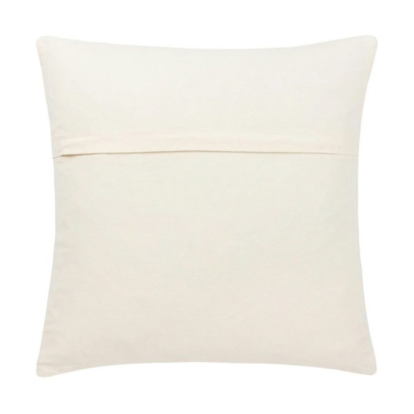 Yard Hush Cotton Linear Cushion Cover - Ecru