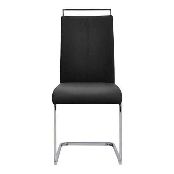 Set of 2 Kitchen Dining Chairs with Leather Dining Chairs Living and Home