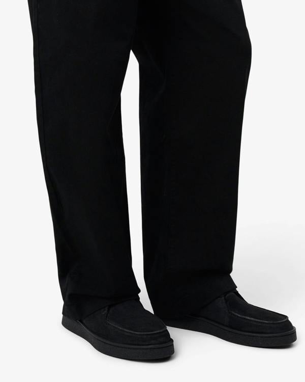 Lacoste Baseshot Mens Chukka Boots - Black/Black 02H | CHO | Designer Mens Boots