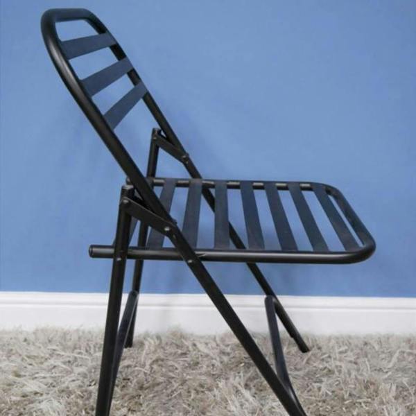 Industrial Black Folding chair