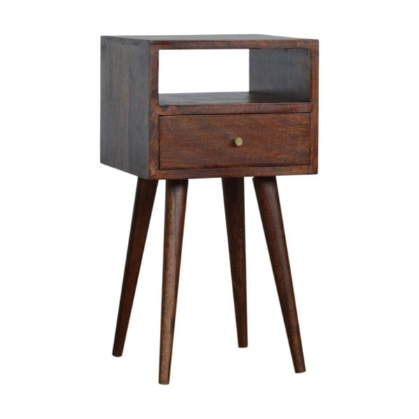 Artisan Furniture Solid Wood Mini Cherry Bedside Table