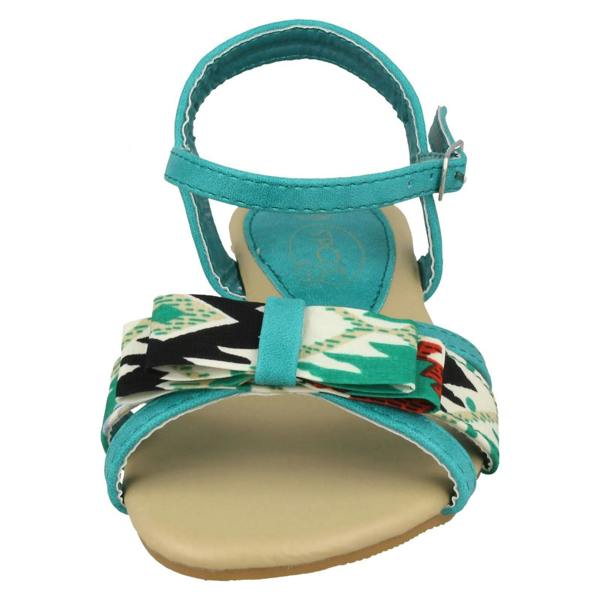 Spot On Girls Spot On Summer Bow Front Sandals