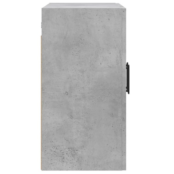 Berkfield Wall Cabinet Concrete Grey 60x31x60 cm Engineered Wood