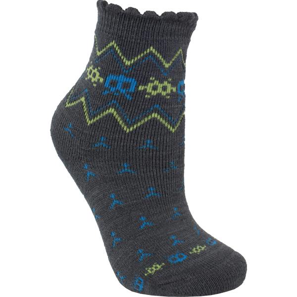 Trespass Childrens/Kids Twitcher Patterned Socks - Graphite - 
