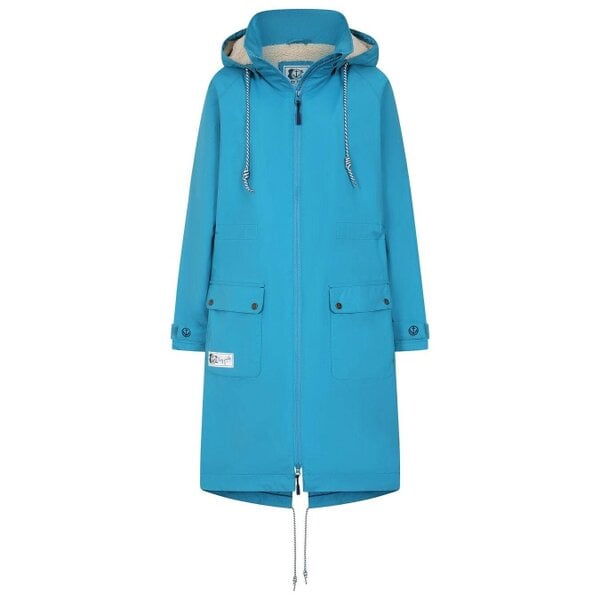 Lazy Jacks LJ159 - Longline Snug Lined Coat - Petrol