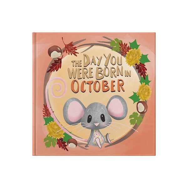 FROM YOU TO ME The Day You Were Born in October Newborn Gift Book