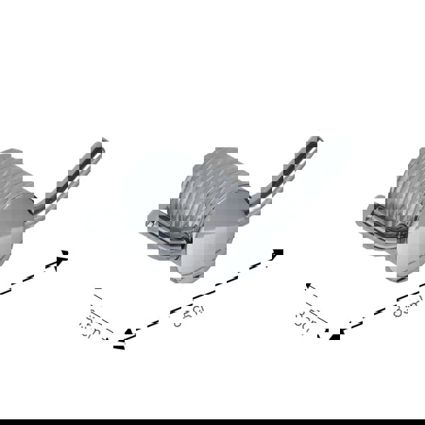 Showerdrape Vitality Chrome Stainless Steel Wall Mounted Robe Hook