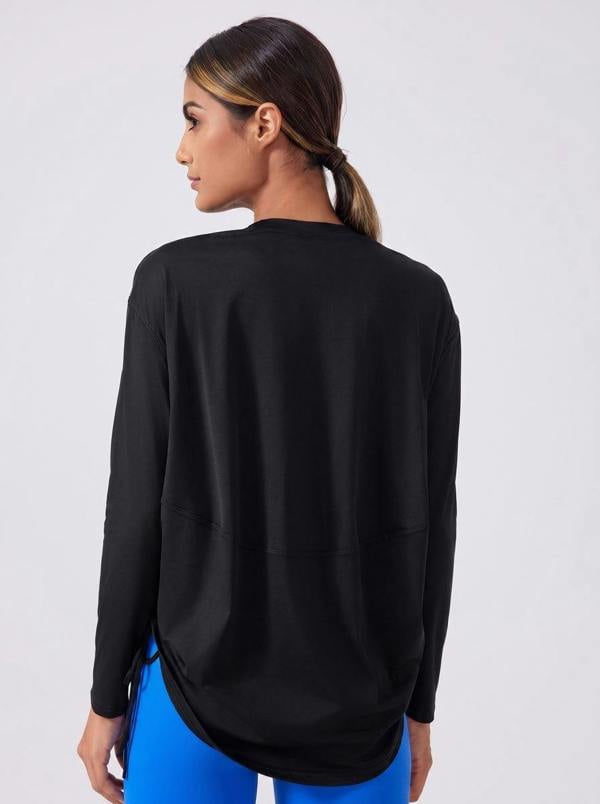 Anniou Side-Drawstring Quick-Dry Pullover