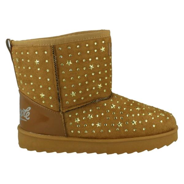 Pineapple Girls Pineapple Boots With Star Detailing H4200