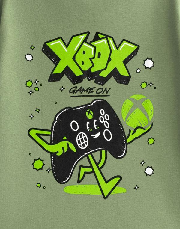 Vanilla Underground Xbox Boys Green Game On Short Sleeved T-Shirt