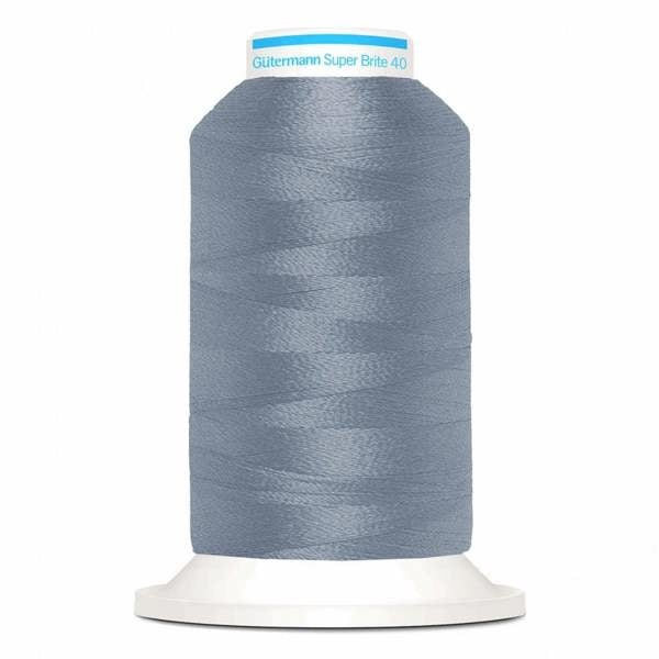 Gutermann Super Brite Polyester 40 Embroidery Thread 1000m Polyester Thread Suitable For Embroidery