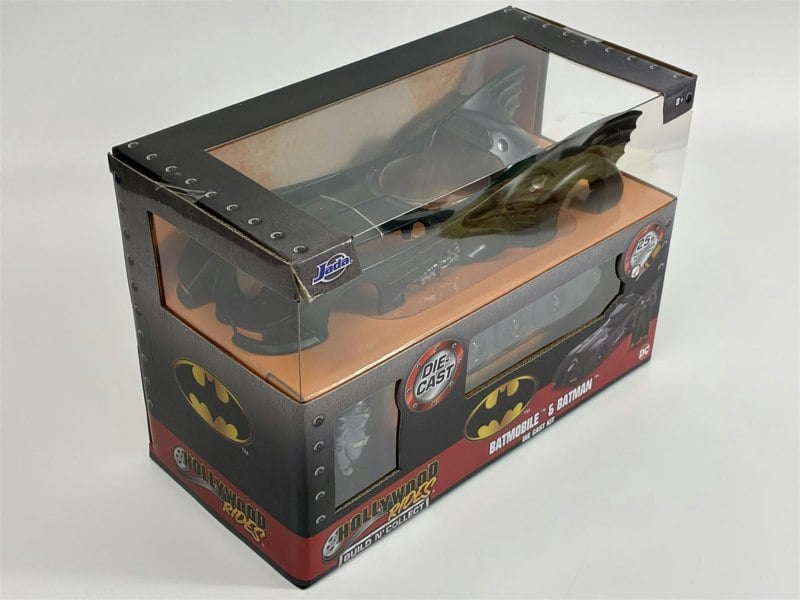 Jada Batmobile and Batman Diecast Model Kit Build N Collect 1:24 Scale Jada 30874