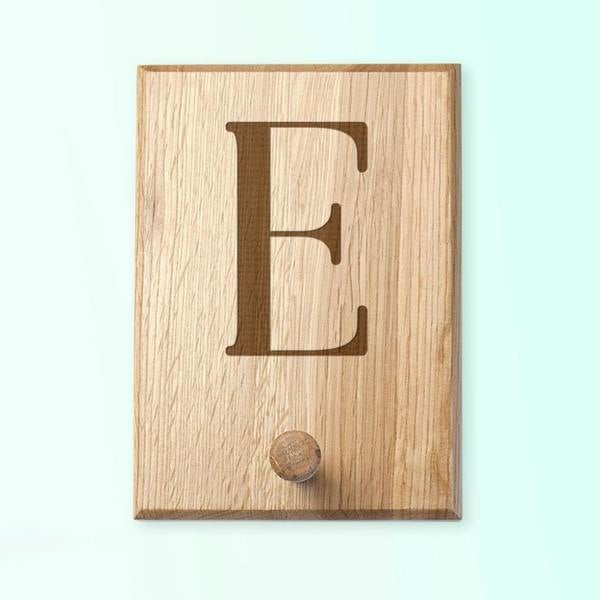 Abode Home & Gifts Personalised Wooden Peg Hook