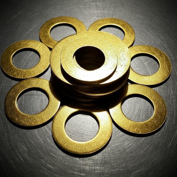 Fixaball Metric Brass Washers Form B BS 4320B M6 - M16