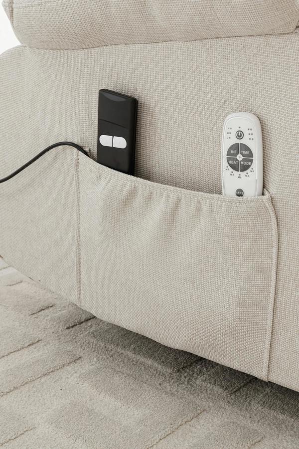 Living and Home Electric Single-Seat Recliner Chair with Heating & Massage Function