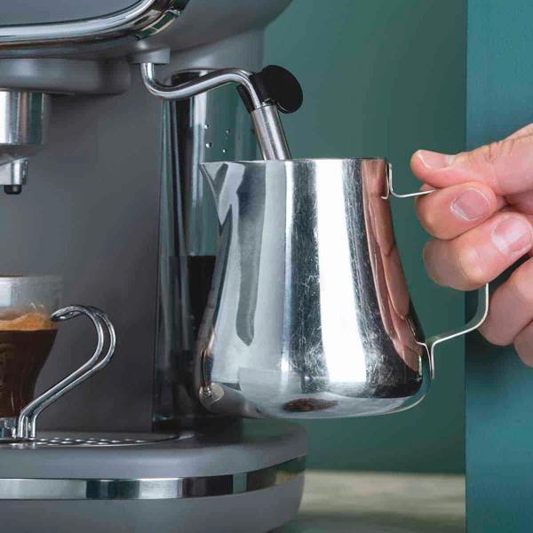 Cooks Professional Retro Espresso Machine | Grey