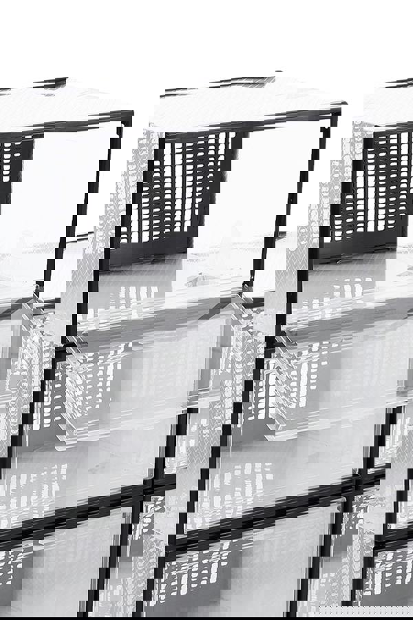 Living and Home 12Pcs Clear Plastic Stackable Shoe Storage Box