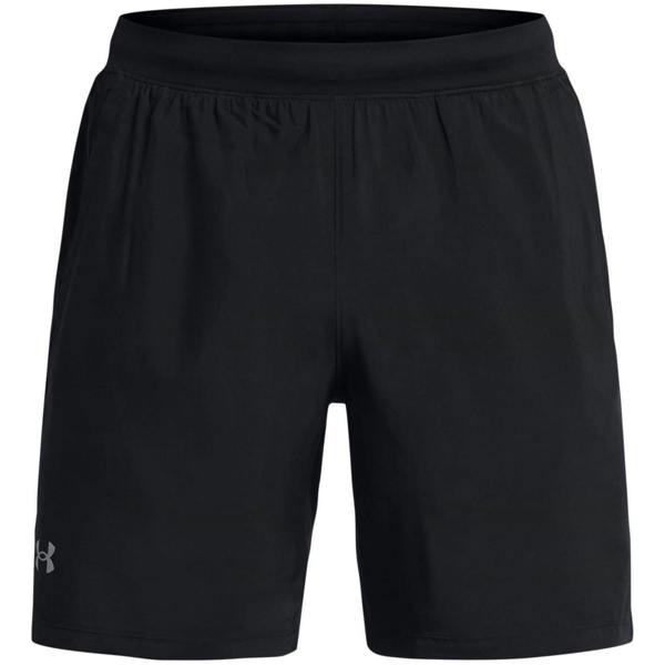 Under Armour Mens Launch 2 in 1 Running Shorts - Black - 