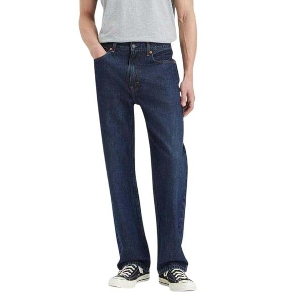 Levis Mens Next One Straight Jeans - Blue - 