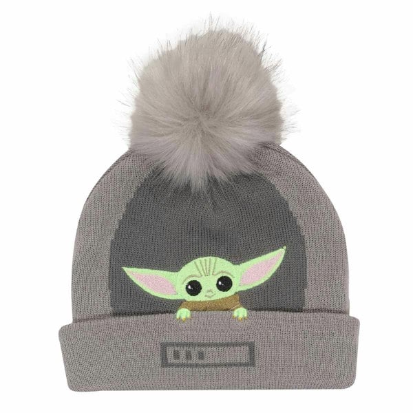 Star Wars Grogu In The Crib Beanie - Grey