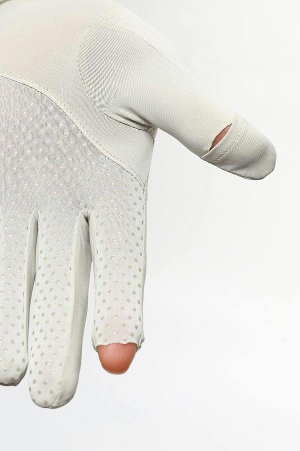Anniou UPF 50+ Color-Block Anti-Slip Gloves