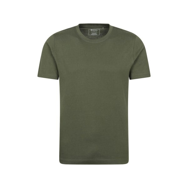 Mountain Warehouse Mens Flint Crew Neck T-Shirt - Green