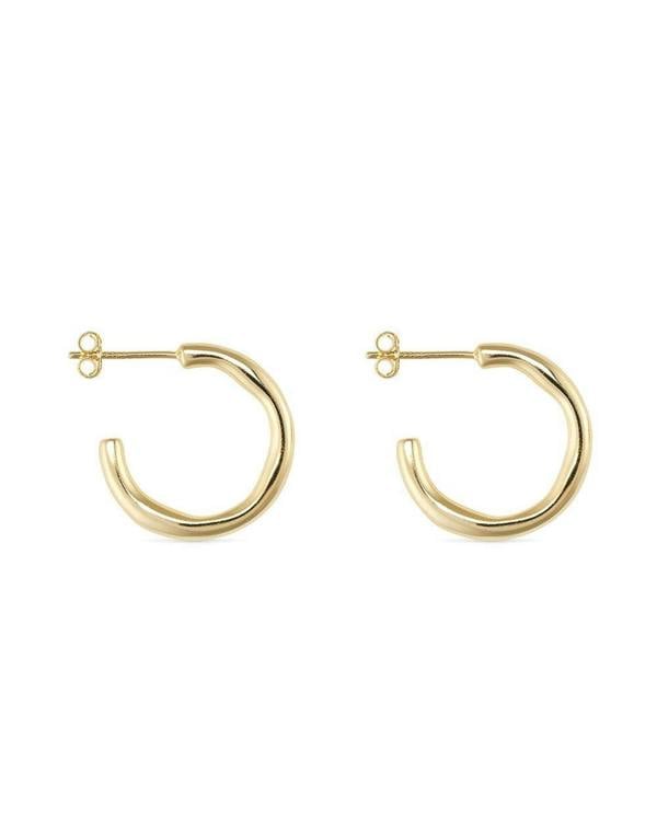 Dainty 14K Gold Hoop Earrings - Earrings - Elk & Bloom