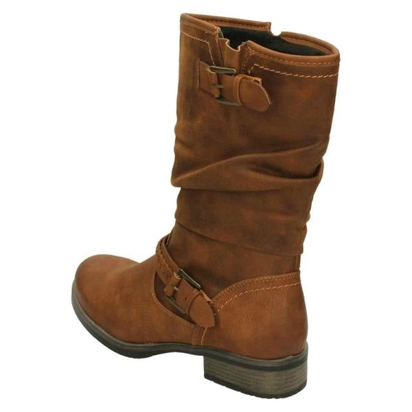 Rieker Ladies Rieker Fleece Lined Calf High Boots 98860