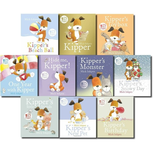 Kipper the Dog Collection 10 Books Set Inc Toy box, Birthday, Snowy Day