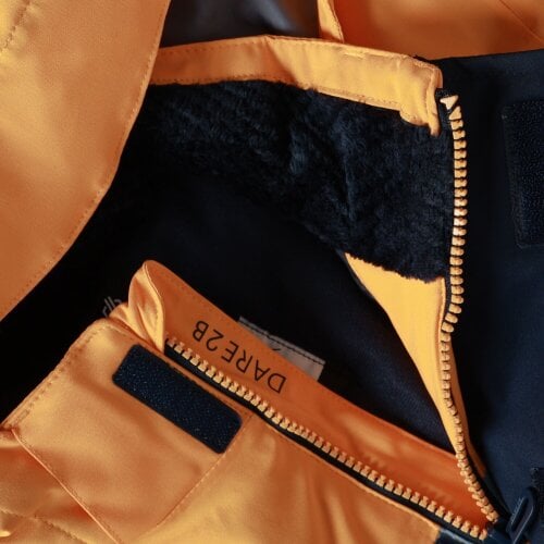 Dare 2B Kids Send It II Ski Jacket - Electric Orange/Navy