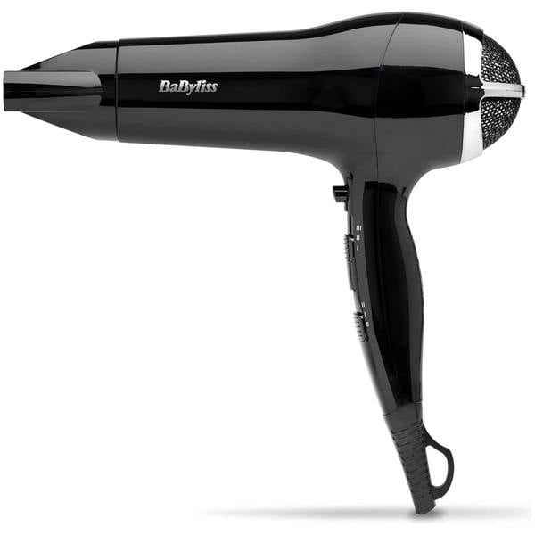 BaByliss Power Smooth Hair Dryer 2400W Lightweight With Ionic Technology – Black