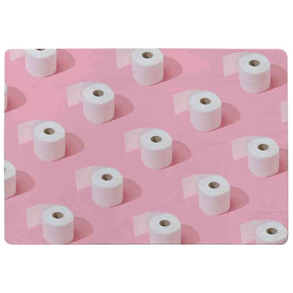 Benjamin Tate Design Toilet Rolls Rug