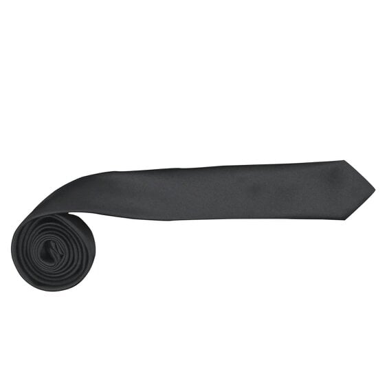 Premier Tie - Mens Slim Retro Work Tie (Pack of 2) - Black