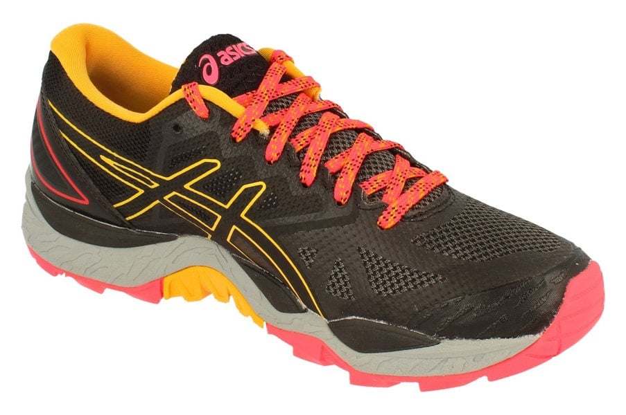 Asics Gel-Fujitrabuco 6 Womens T7E9N  001 - Black Amber 001 - Photo 3