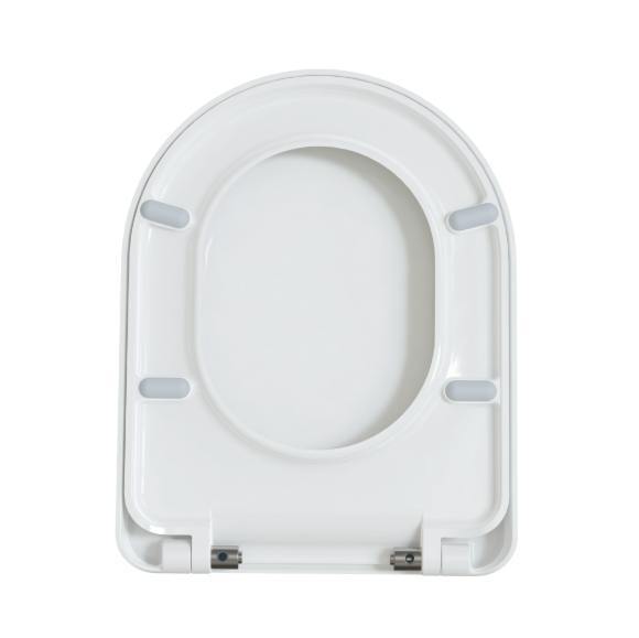 RTS Long D Top Fix Slow Close Quick Release Toilet Seat - 360 x 470mm