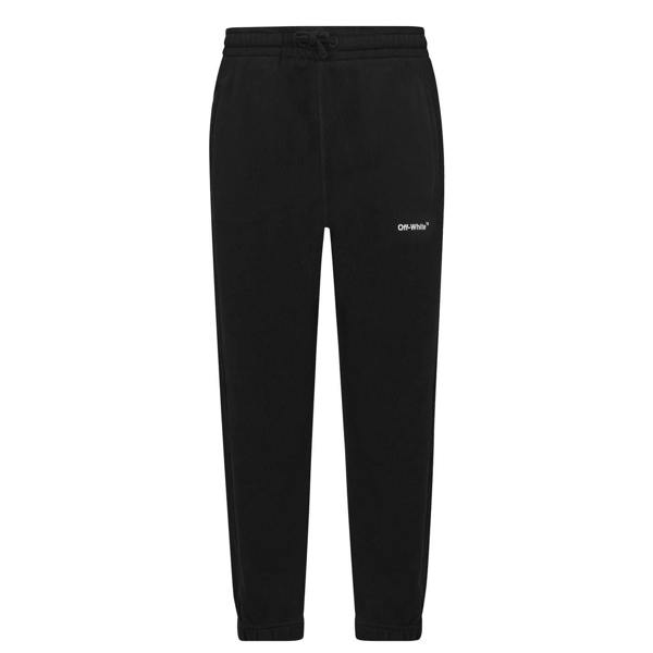 Off-White Childrens/Kids Cotton Arrow Joggers - Black - 