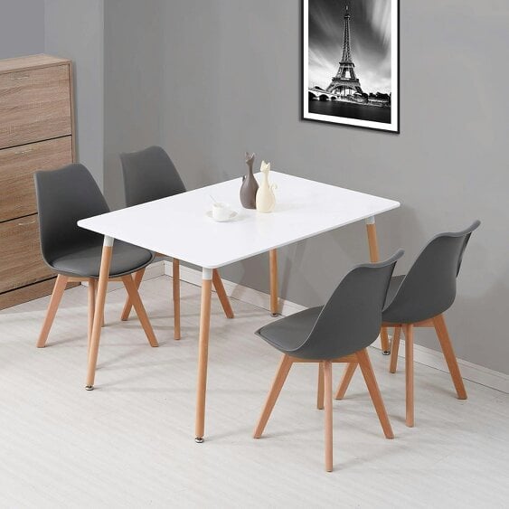 Kosy Koala Dining Table Set with 4 Chairs Dining Room and Kitchen table set of 4