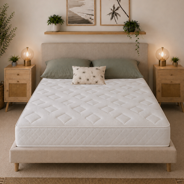 Starlight Beds Essentials Jump n Tac Hybrid Mattress - 19cm Deep, Soft Feel
