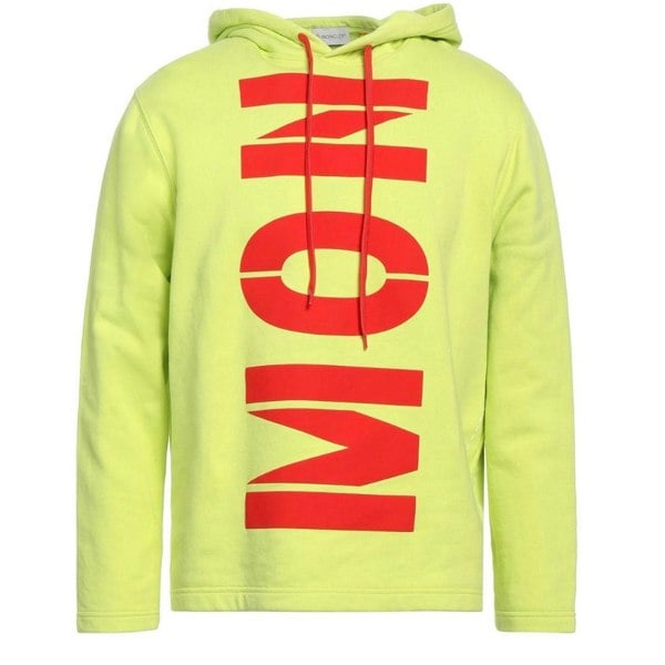 Moncler Craig Green Bold Branded Logo Hoodie - Yellow