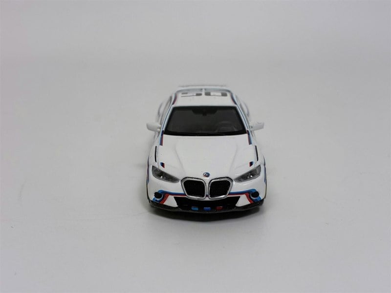 Mini GT BMW 3.0 CSL White LHD 1:64 Scale Mini GT MGT00863L